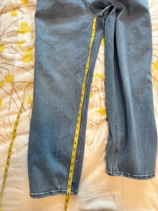 Abercrombie & Fitch Light Blue High Rise Mom Jeans - Picture 8 of 8